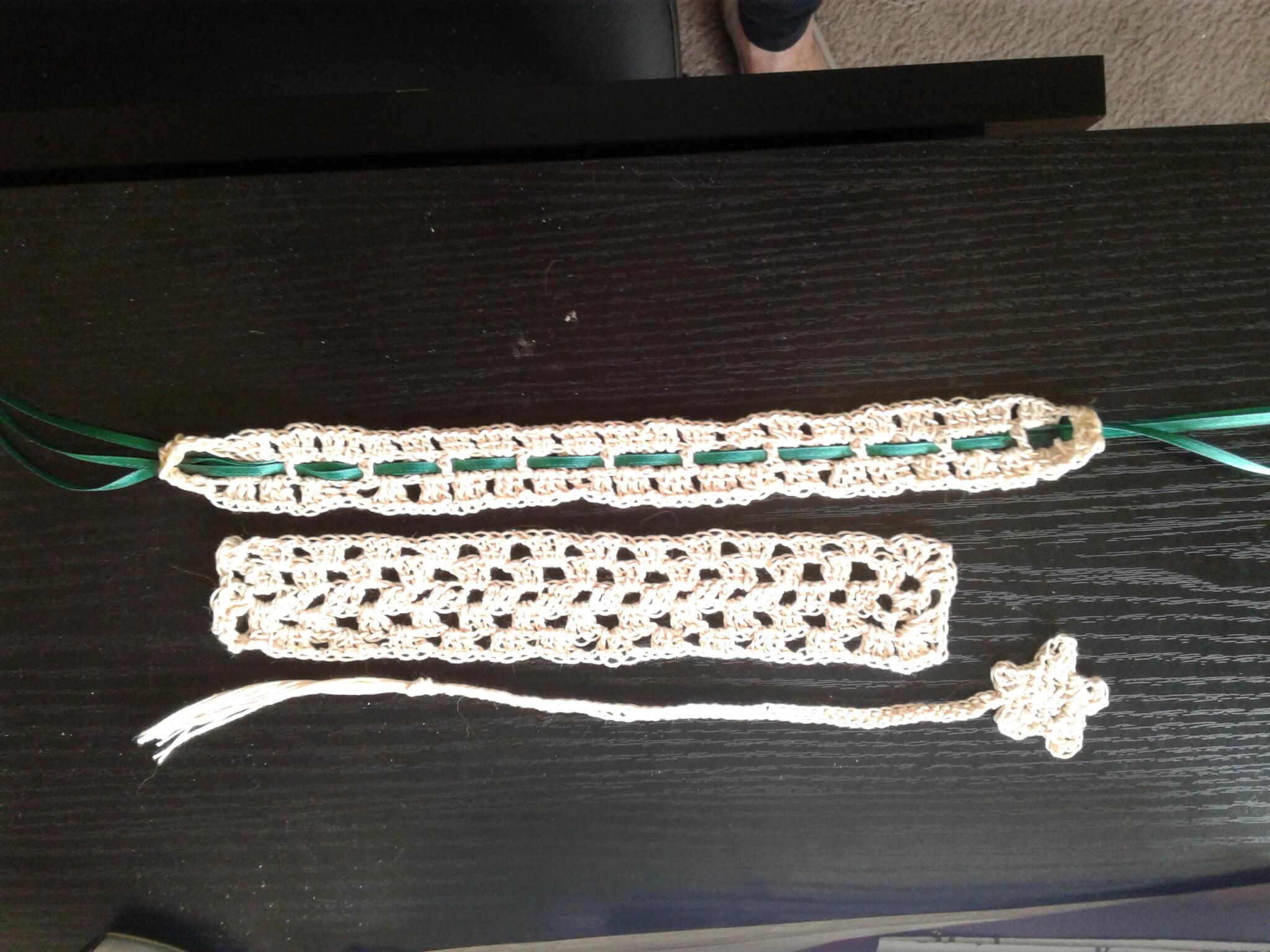 crochet bookmarks